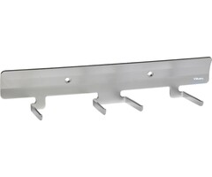 Vikan Roestvrijstalen ophangsysteem, 32cm breed, met 4 haken