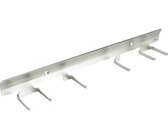 Vikan Roestvrijstalen ophangsysteem, 47cm breed, met 6 haken