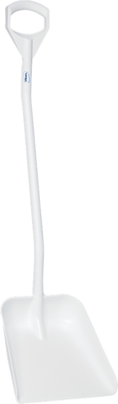 Vikan Vikan, Ergonomische schop, groot blad, 1310mm lang, wit