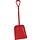 Vikan, Lichtgewicht schop D-greep, korte steel 1035 mm, rood