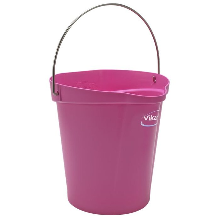 Vikan Vikan, Emmer 12 liter, roze