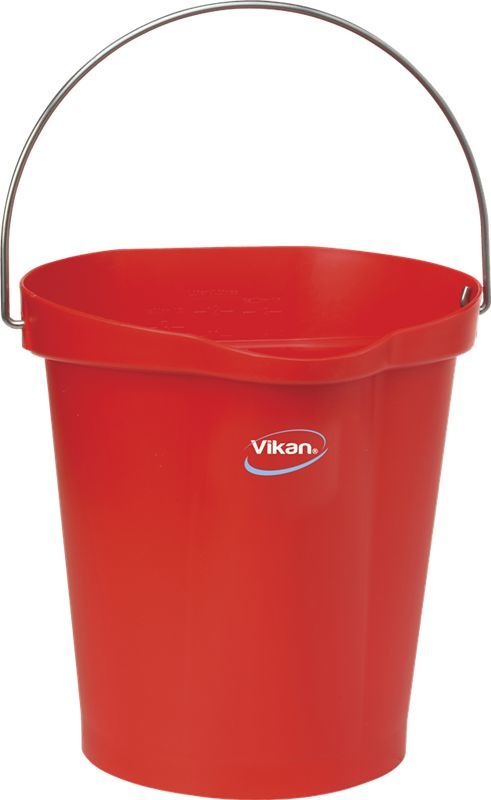 Vikan Vikan, Emmer 12 liter, rood