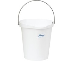 Vikan Vikan, Emmer 12 liter, wit
