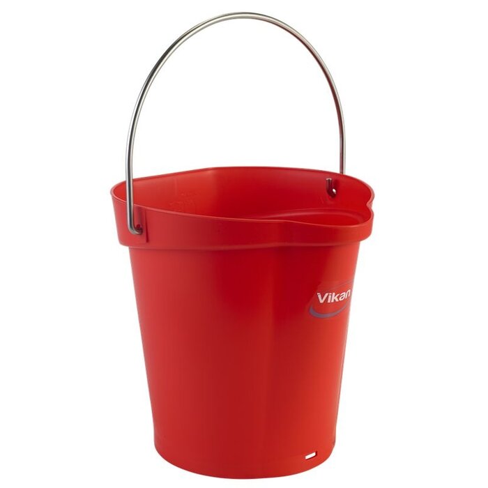 Vikan Vikan, Emmer 6 liter, rood