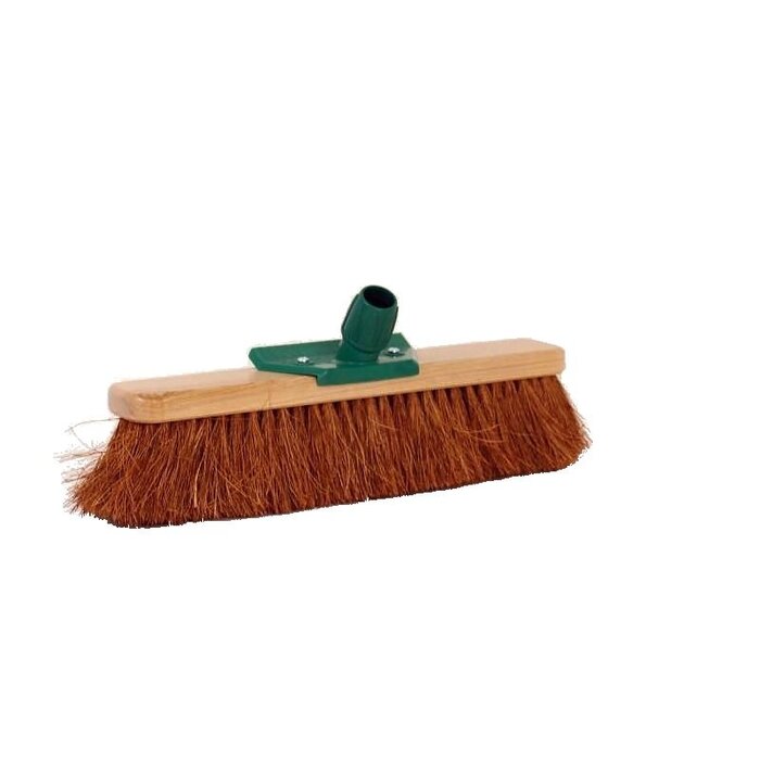 Kamerveger kokos met schraper - 40CM