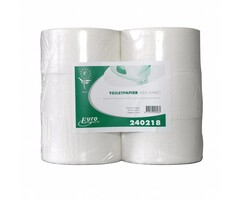 Euro Products Euro Products Toiletpapier tissue euro mini jumbo, 2-laags