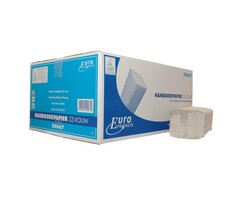 Euro Products Euro Products Z-vouw, 2 laags Vouwhanddoekjes ECO Recycled tissue