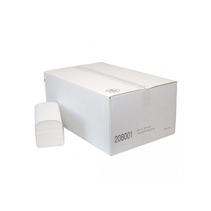Euro Products Euro Products C-vouw, 2 laags Vouwhanddoekjes cellulose