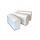 Euro Products 3 laags Vouwhanddoekjes Euro Interfold cellulose,