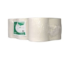 Euro Products Euro Products 1-laags Midi poetspapier Euro naturel wit