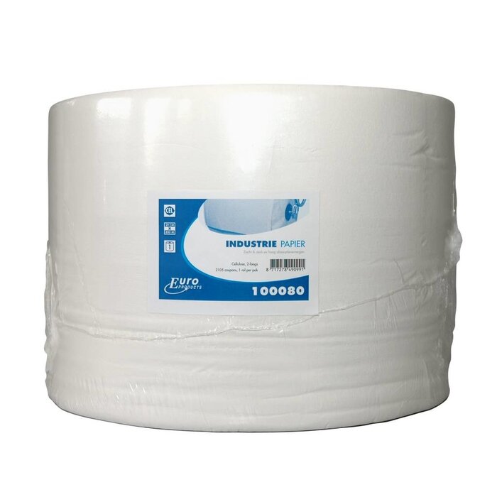 Euro Products Euro Products 2-laags Euro industriepapier, cellulose