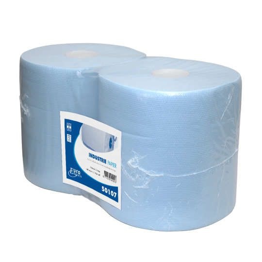 Euro Products Euro Products 2-laags Industriepapier blauw cellulose verlijmd