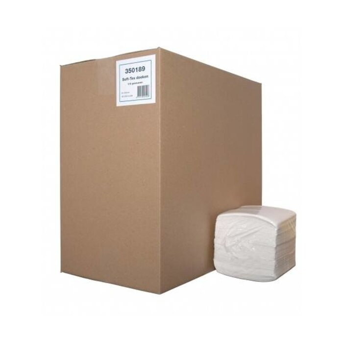 Euro Products Euro Products  Soft-Tex pak 1/4 vouw wit