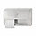 Euro Products Pearl white duo toiletrolhouder