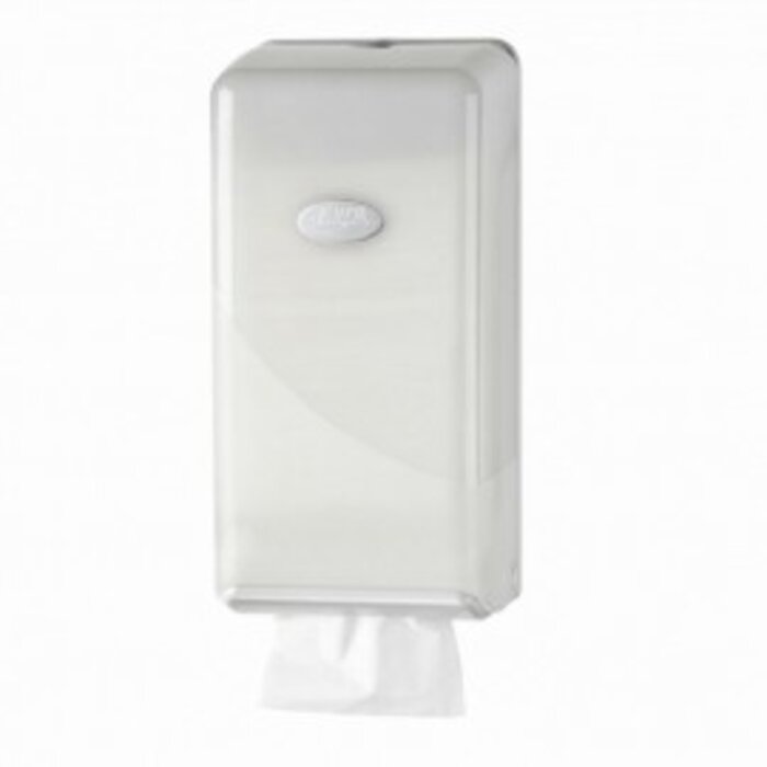 Euro Products Euro Products Pearl White Toilerpapier dispenser - Bulkpack