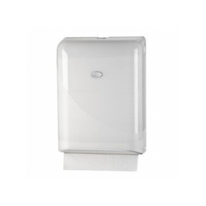 Euro Products Euro Products Pearl White Handdoekdispenser - Interfold, Z-fold