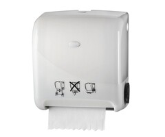 Euro Products Euro Products Pearl White Handdoekautomaat - Autocut Euro Matic