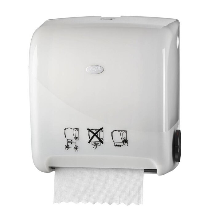 Euro Products Euro Products Pearl White Handdoekautomaat - Autocut Euro Matic