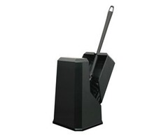 Euro Products Euro Products Toiletborstelhouder - Zwart kunststof