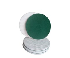 Arcora ARPAD Melaminepad 16" = 406mm, WIT / GROEN