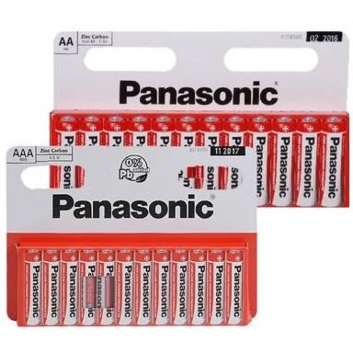 Panasonic AAA batterijen