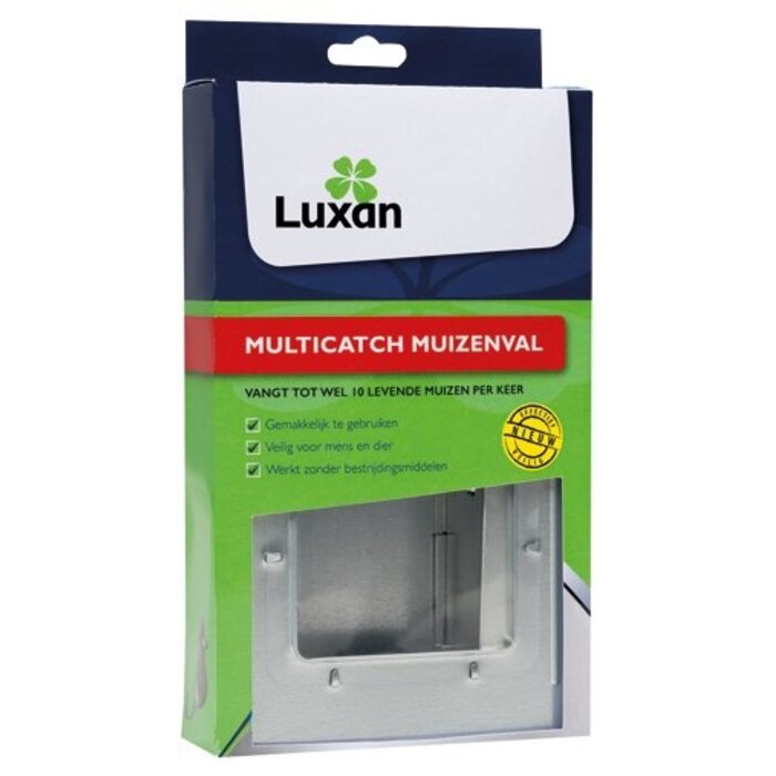 Luxan Luxan Multicatch Muizenval - 1 stuk