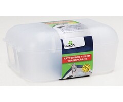 Luxan Luxan Rattenbox + Klem Transparant