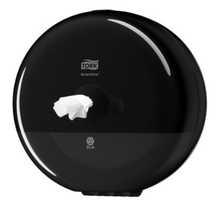 Tork Tork SmartOne® Mini Toiletpapier Dispenser Kunststof Elevation Zwart T9