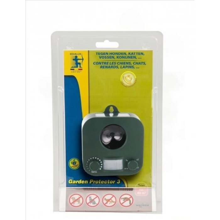 Edialux Garden Protector 3, voor het verjagen van ongewenste dieren