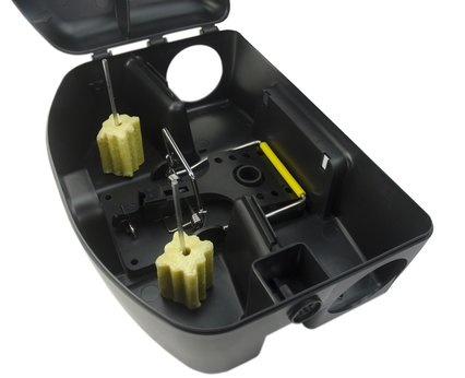 Hofman Voerdoos Atlantis Rat/Muis met sleutel - Zwart