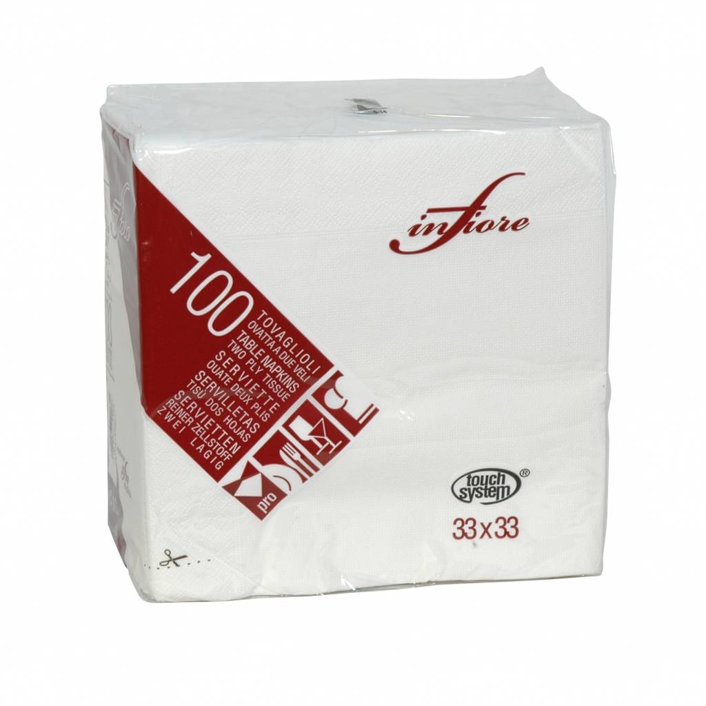 Euro Products Euro Products Servetten cellulose 33x33 cm, 2-laags