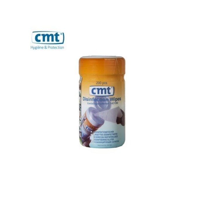 CMT Wandhouder voor Desinfectie doekjes, wit 200 stuks