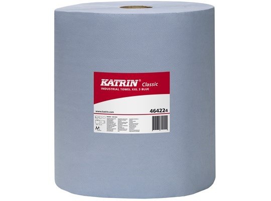 Katrin Classic XXL poetsrol 3-laags blauw 190 meter