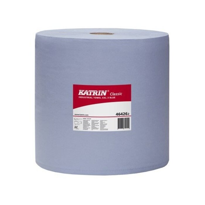 Katrin Classic XXL poetsrol 3-laags blauw 380 meter
