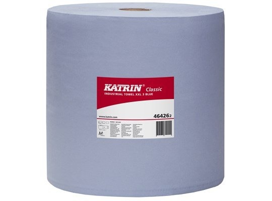 Katrin Classic XXL poetsrol 3-laags blauw 380 meter