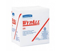 Kimberly Clark WYPALL* X70 Doeken - 1/4 Gevouwen - Wit