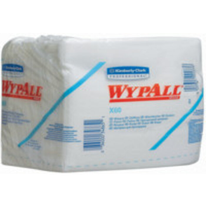 Kimberly Clark WYPALL* X60 Doeken - 1/4 Gevouwen - Wit