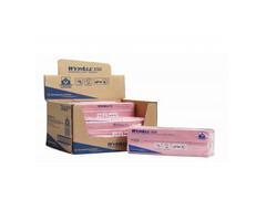 Kimberly Clark WYPALL* X50 Sopdoeken - Intergevouwen - Rood