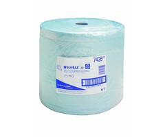 Kimberly Clark WYPALL* L40 Poetsdoeken - grote rol - Blauw