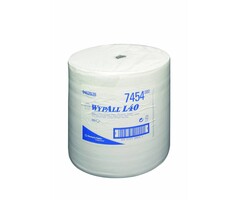 Kimberly Clark WYPALL* L40 Poetsdoeken - grote rol - Wit