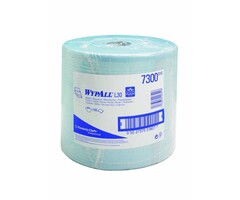 Kimberly Clark WYPALL* L30 Poetsdoeken - grote rol - Blauw