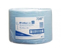 Kimberly Clark WYPALL* L30 Poetsdoeken - grote rol - Blauw