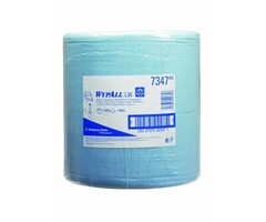Kimberly Clark WYPALL* L30 Poetsdoeken - grote rol - Blauw