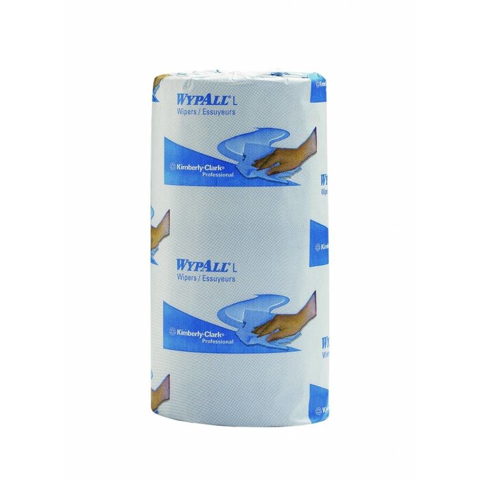 Kimberly Clark WYPALL* L30 Poetsdoeken - Kleine rollen - Blauw