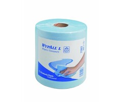 Kimberly Clark WYPALL* L30 Poetsdoeken - combirol - Blauw