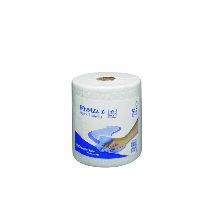 Kimberly Clark WYPALL* L30 Poetsdoeken - combirol - Wit