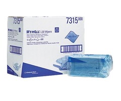 Kimberly Clark WYPALL* L30 Poetsdoeken - Intergevouwen - Blauw