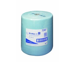 Kimberly Clark WYPALL* L20 Poetsdoeken - grote rol - Blauw