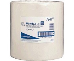 Kimberly Clark WYPALL* L20 Poetsdoeken - grote rol - Wit