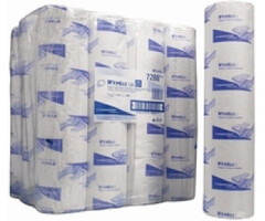 Kimberly Clark WYPALL* L20 Onderzoekbank-rollen - Kleine rollen - Wit